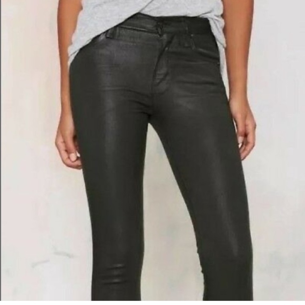 Citizens of Humanity Racer Coated Skinny Jeans Sz 26